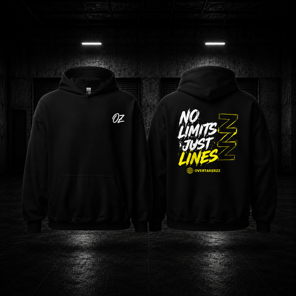 'No Limits Just Lines' Unisex Hoodie