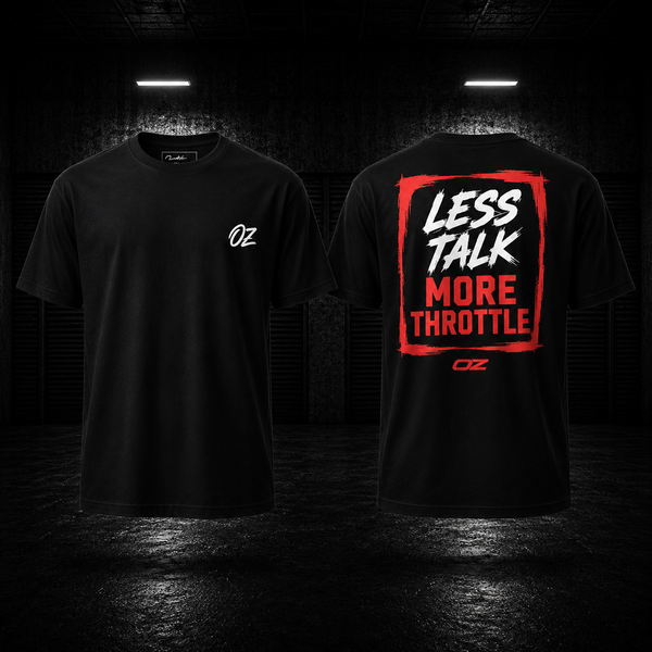'Less Talk More Throttle' Unisex T-Shirt