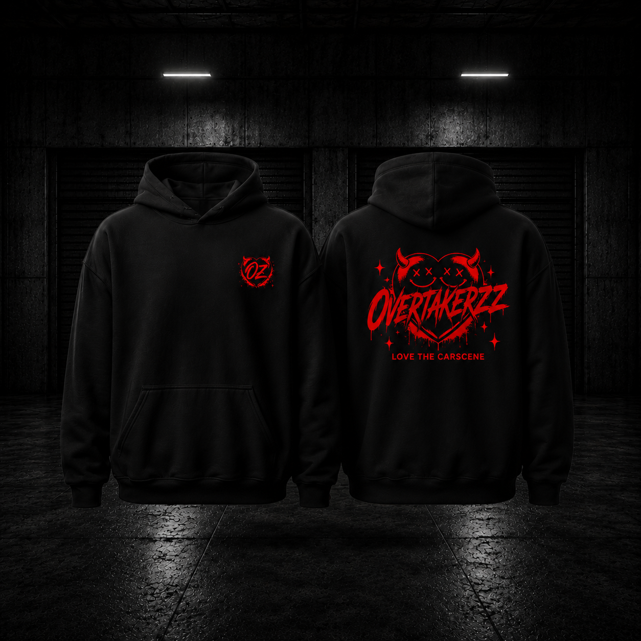 Overtakerzz 'LTC Graffiti' Edition Unisex Hoodie