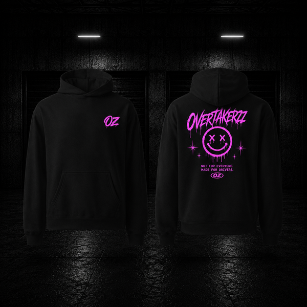 Overtakerzz 'Made for Drivers, Graffiti' Edition Unisex Hoodie
