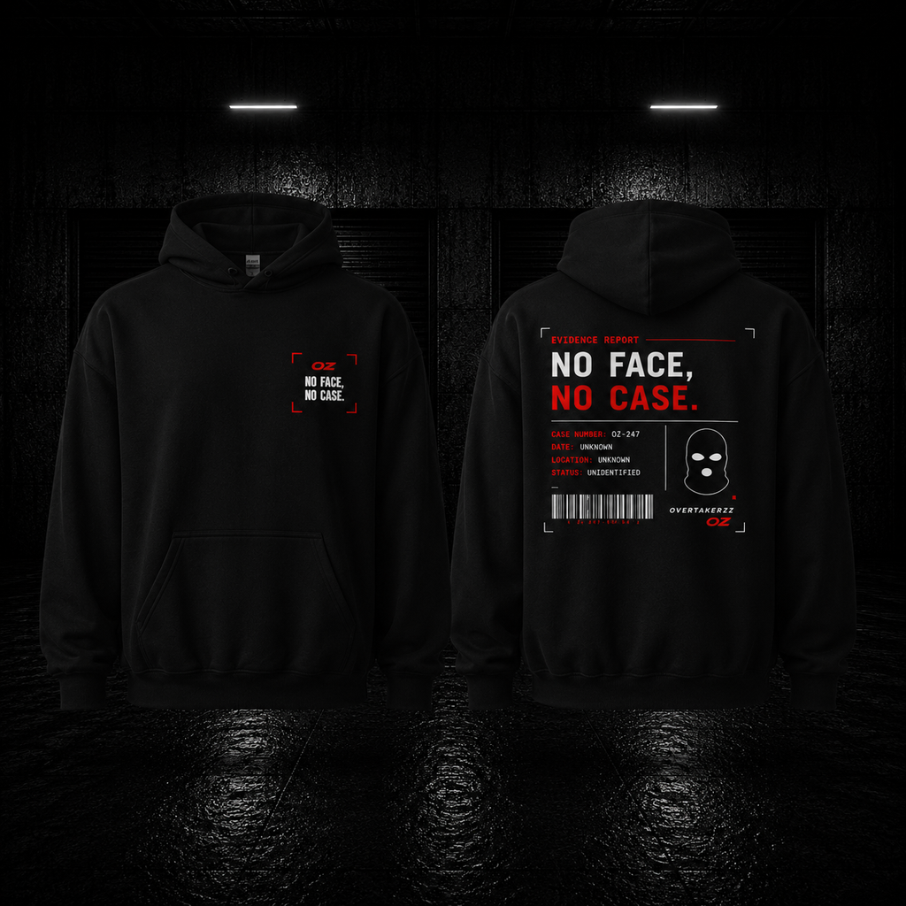 'No Face, No Case' Unisex Hoodie