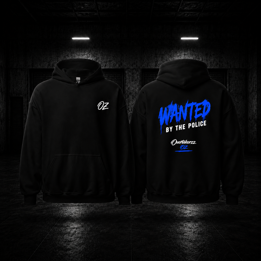 'Wanted, By the Police' Unisex Hoodie