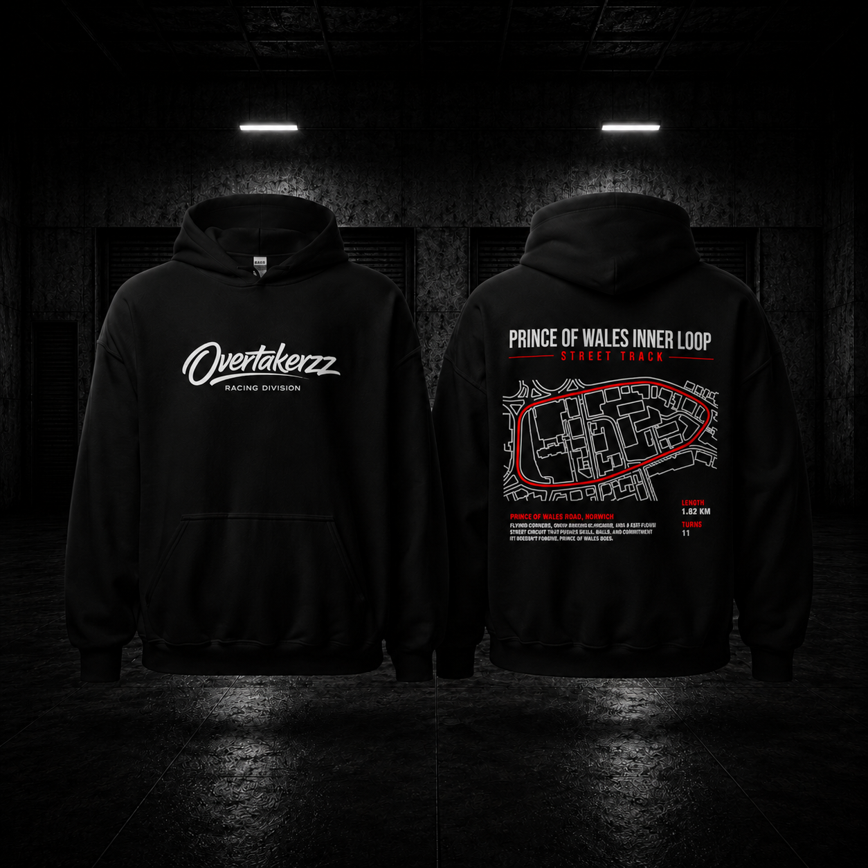 'Racing Division' Prince of Wales GP Unisex Hoodie