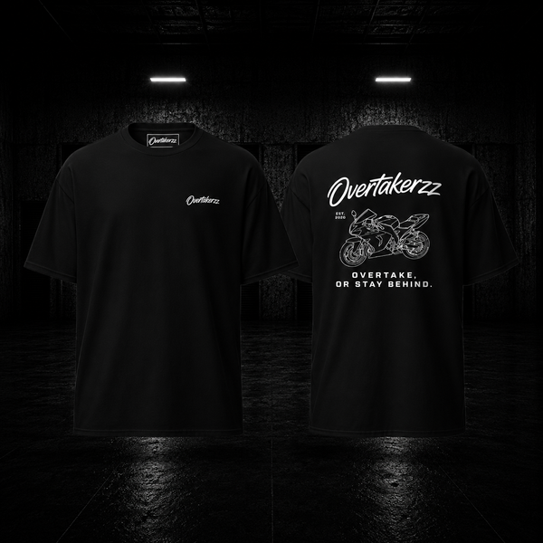 Overtakerzz 'Overtake, or Stay Behind' Bike Unisex Top