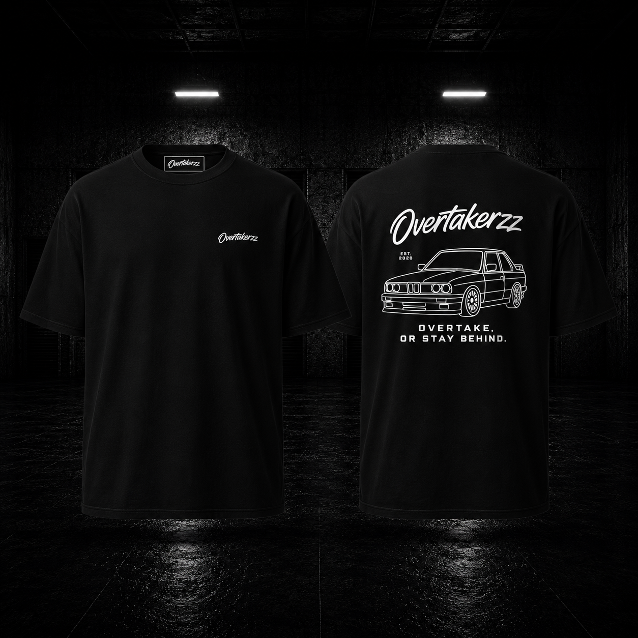 Overtakerzz 'Overtake, or Stay Behind' Car Unisex Top