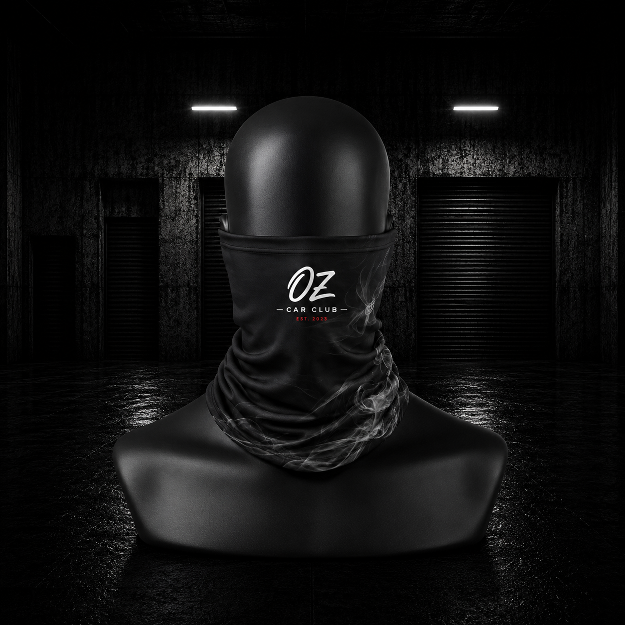 Overtakerzz 'Smoke' Face Mask